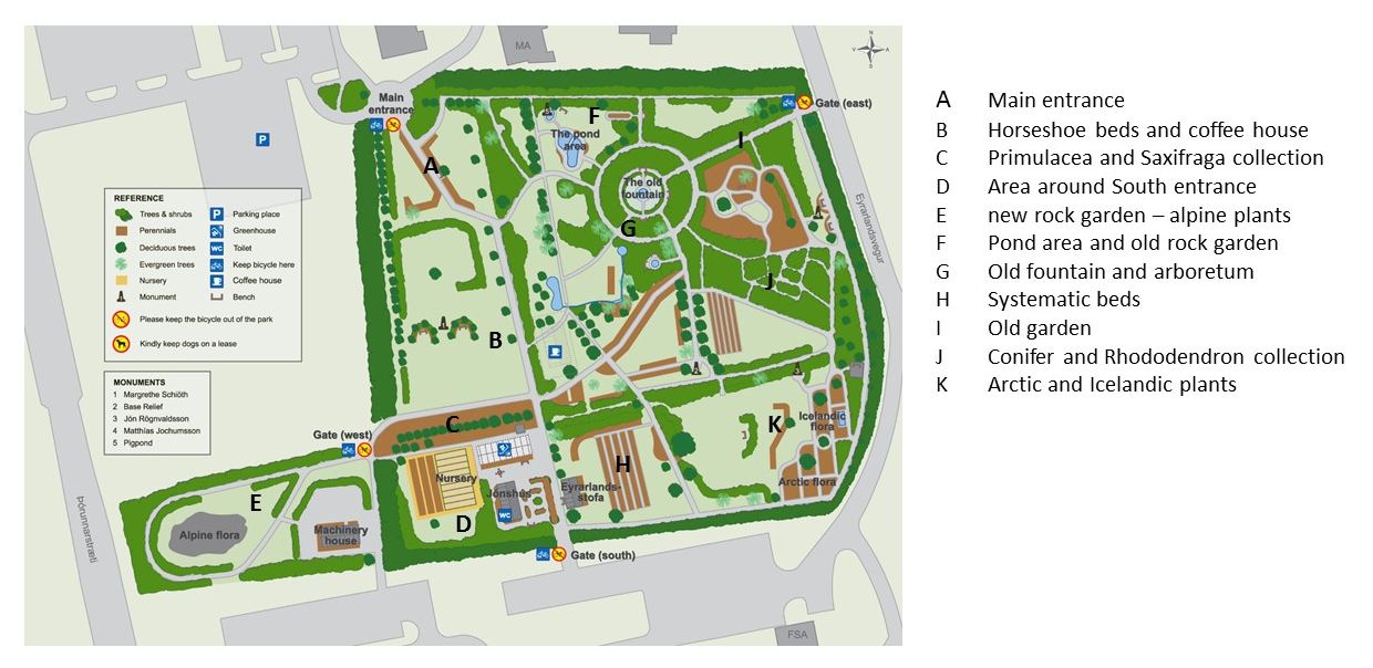 Garden map